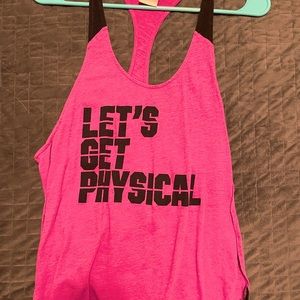 Workout tank top